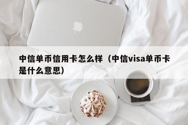 中信单币信用卡怎么样（中信visa单币卡是什么意思）
